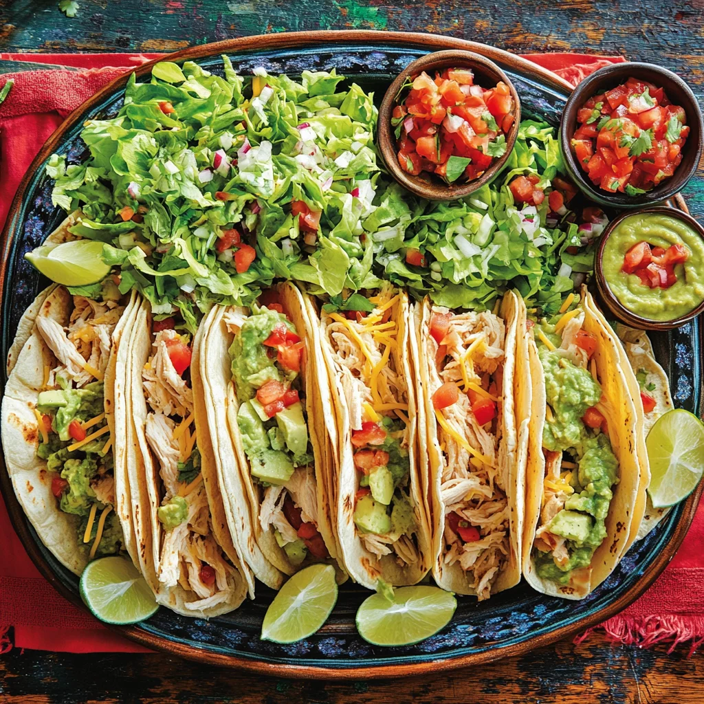 Serving Suggestions for Instant Pot Chicken Tacos