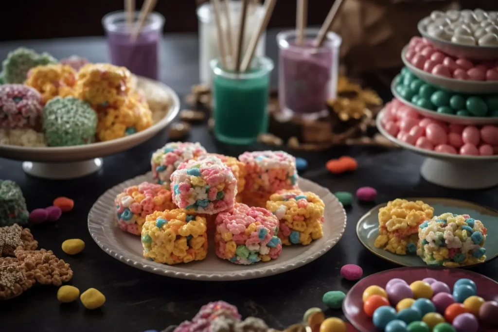 Creative Serving Ideas for Fruity Pebbles Rice Crispy Treats