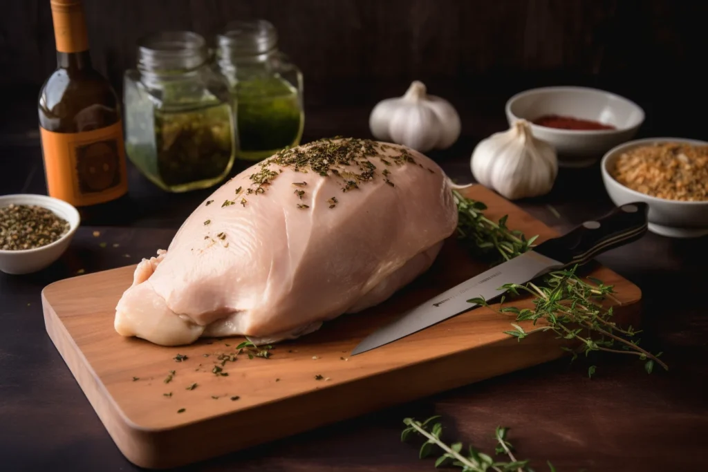 Wild Turkey Breast Preparation
