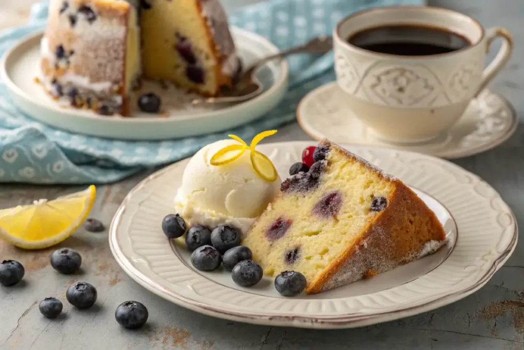 Best Serving Ideas For Lemon Blueberry Pound Cake